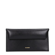 Jil Sander Black Leather Wallet