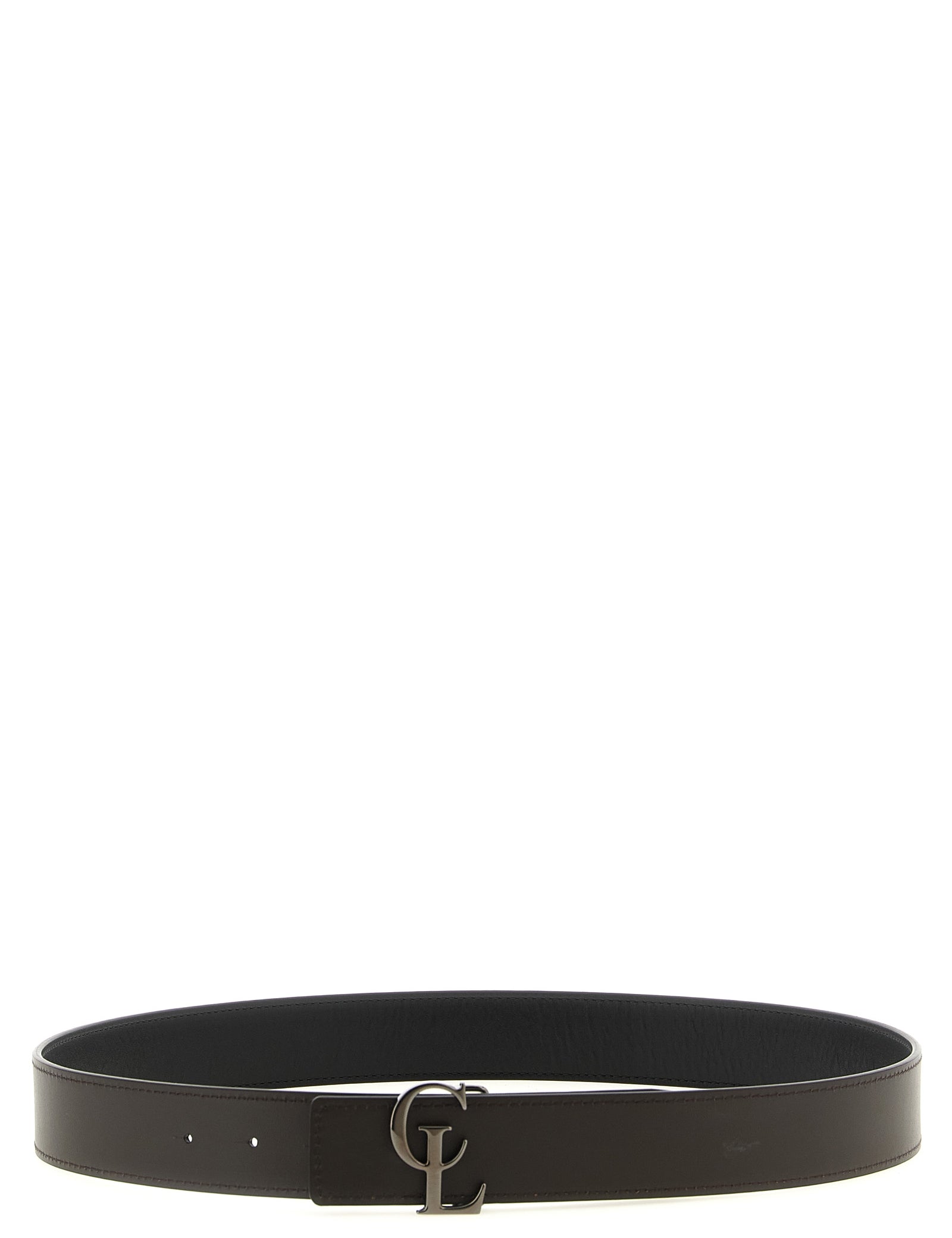 Christian Louboutin Multicolor Calfskin Regular Belt