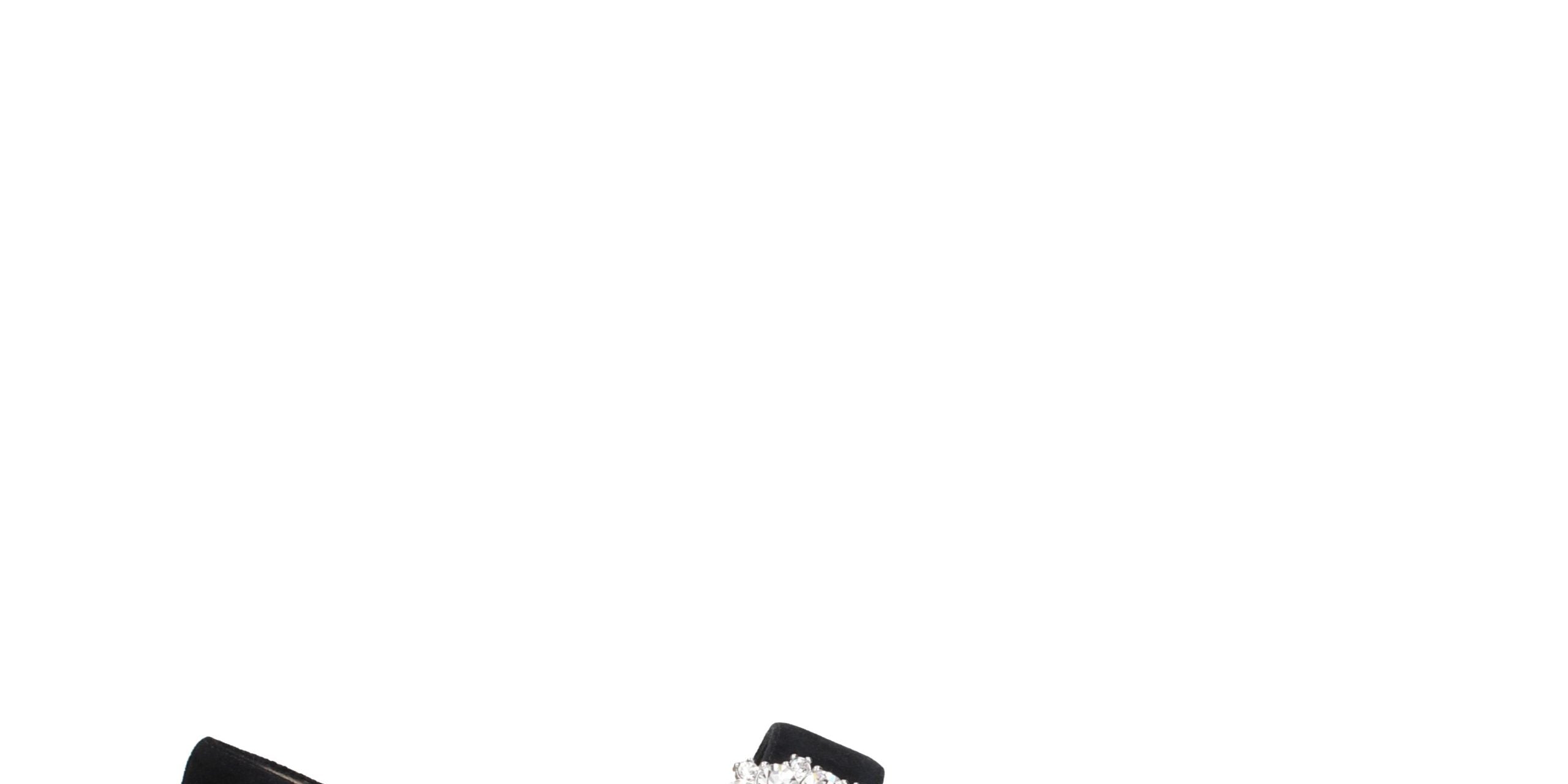 Jimmy Choo Black Suede Ballet Flats