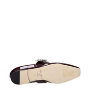 Jimmy Choo Red Patent Leather Ballet Flats