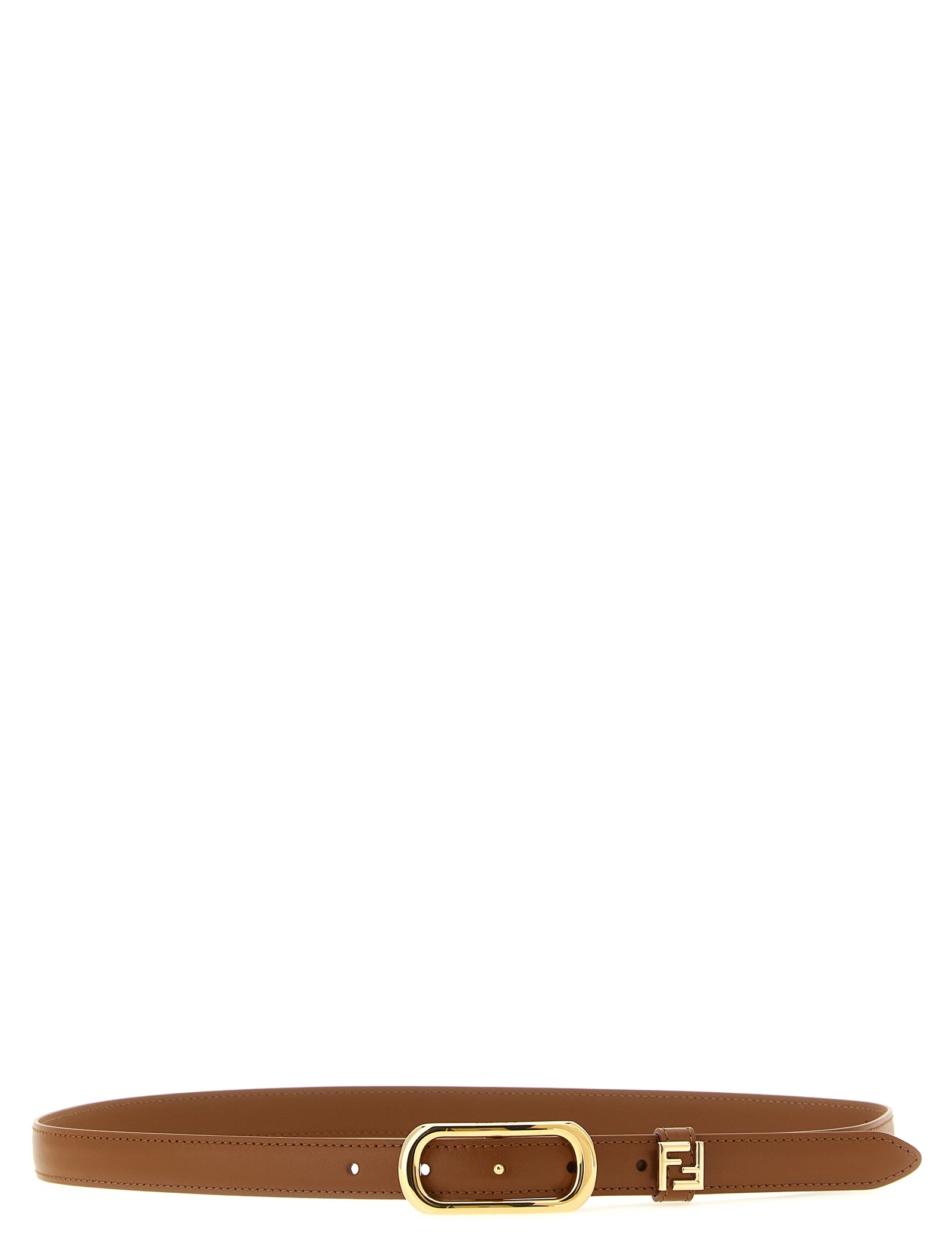 Fendi Brown Calfskin Regular Belt
