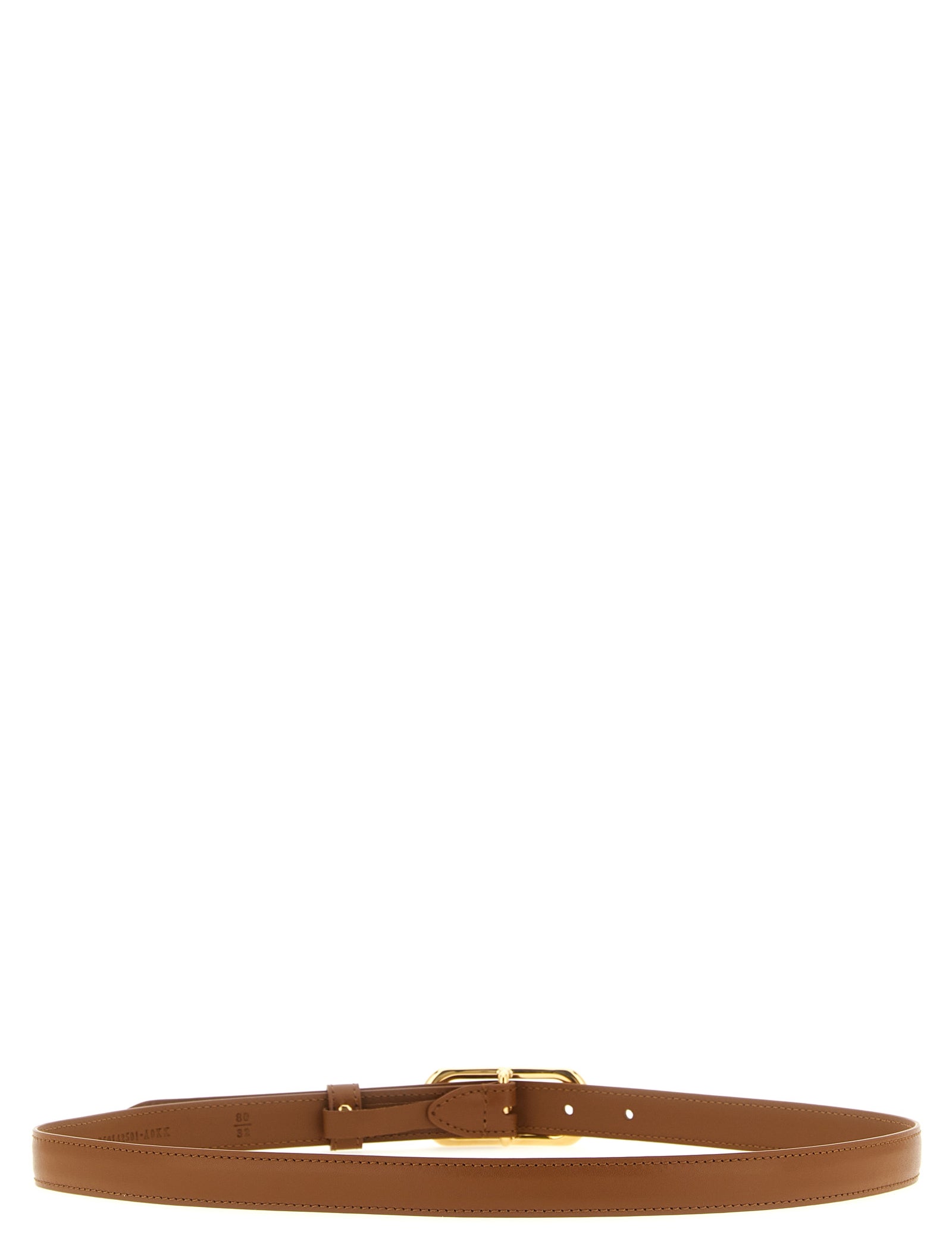 Fendi Brown Calfskin Regular Belt