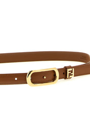Fendi Brown Calfskin Regular Belt