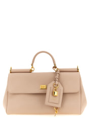 Dolce & Gabbana Pink Leather Handbag