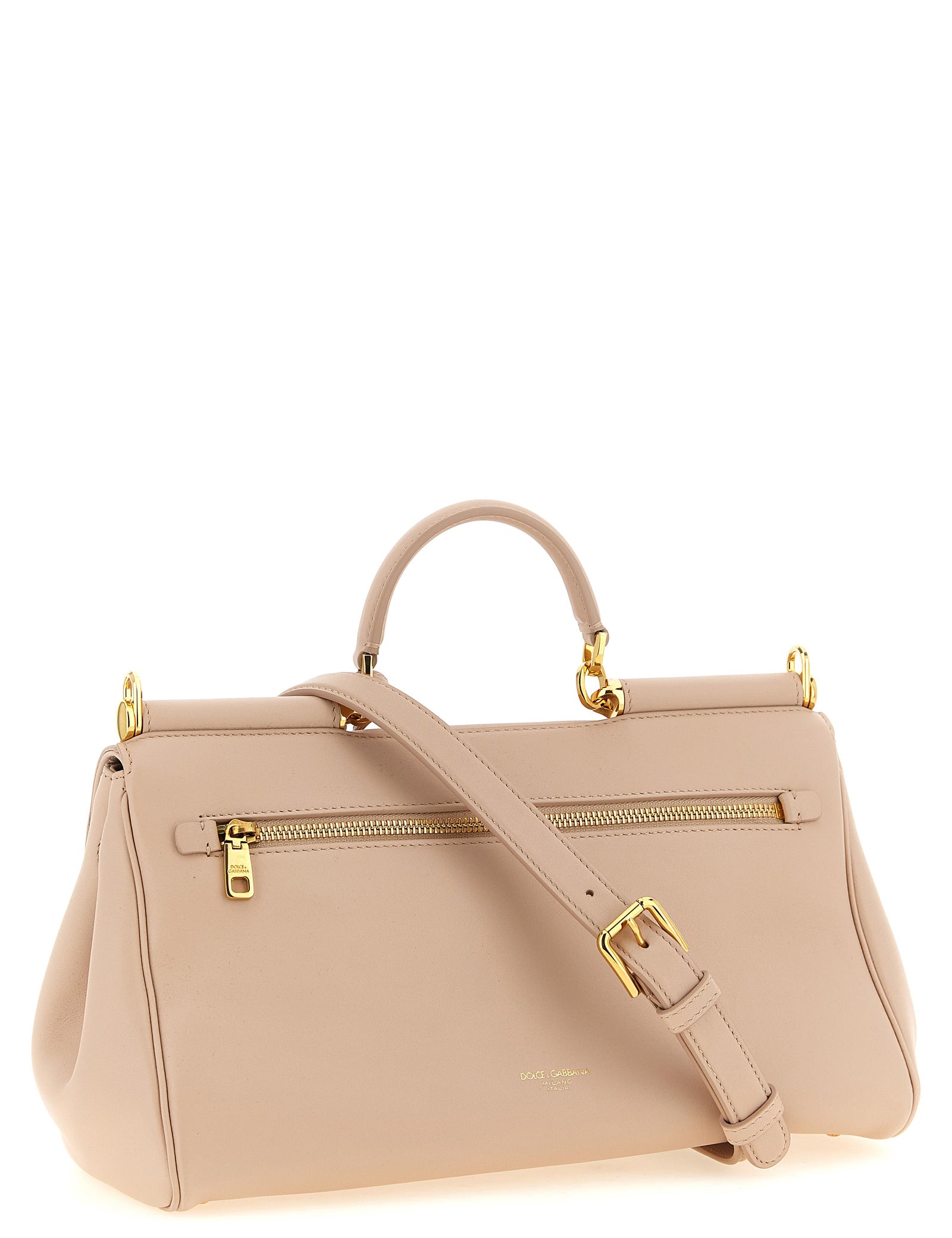Dolce & Gabbana Pink Leather Handbag