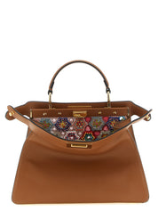 Fendi Brown Calfskin Crossbody Bag
