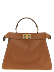 Fendi Brown Calfskin Crossbody Bag