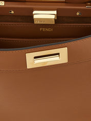 Fendi Brown Calfskin Crossbody Bag