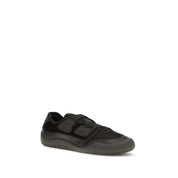 Prada Black Nylon Low Top Sneakers