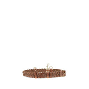 Miu Miu Brown Calf Leather Regular Belt