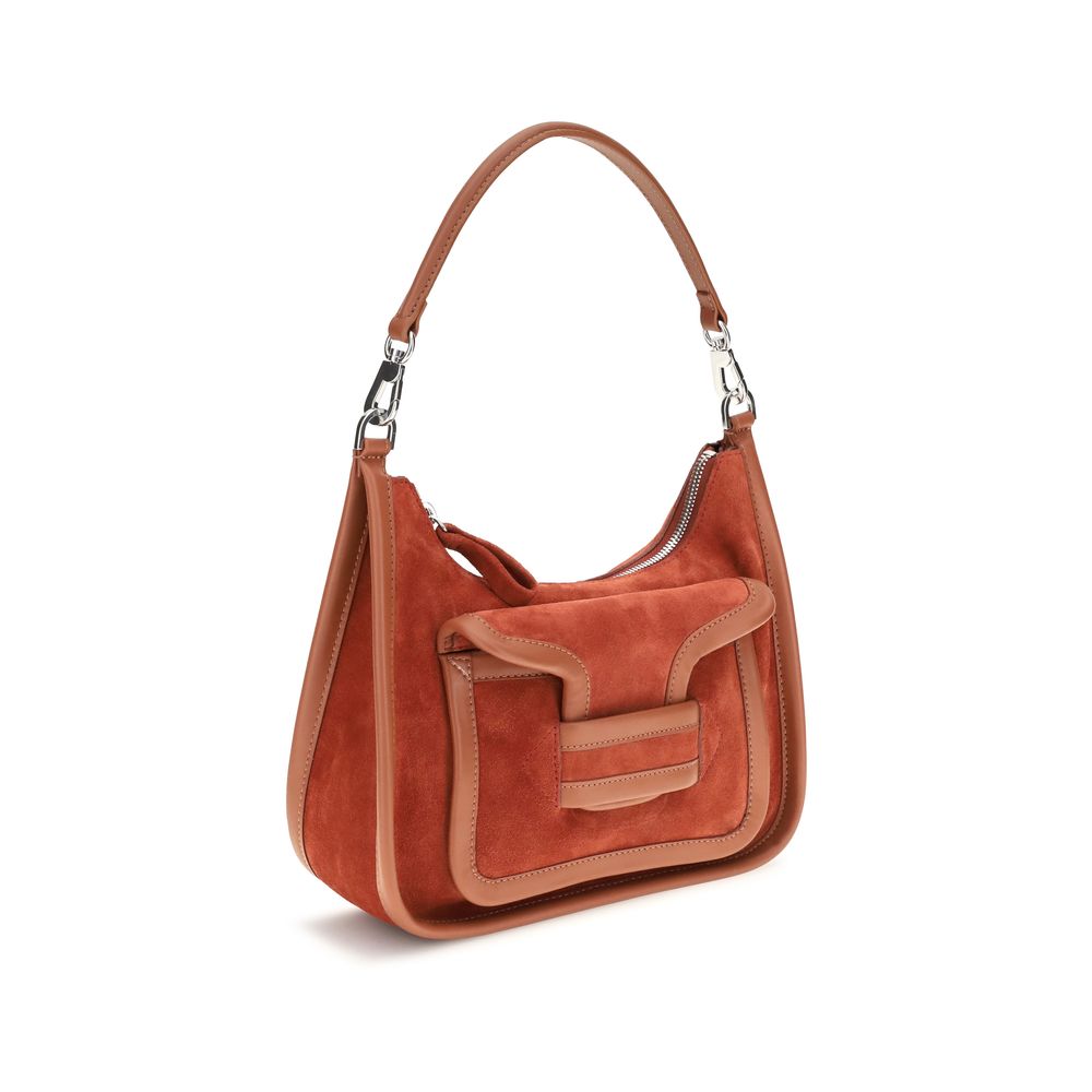 Pierre Hardy Brown Calf Leather Shoulder Bags