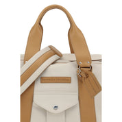 Brunello Cucinelli Beige Calf Leather Travel Bag