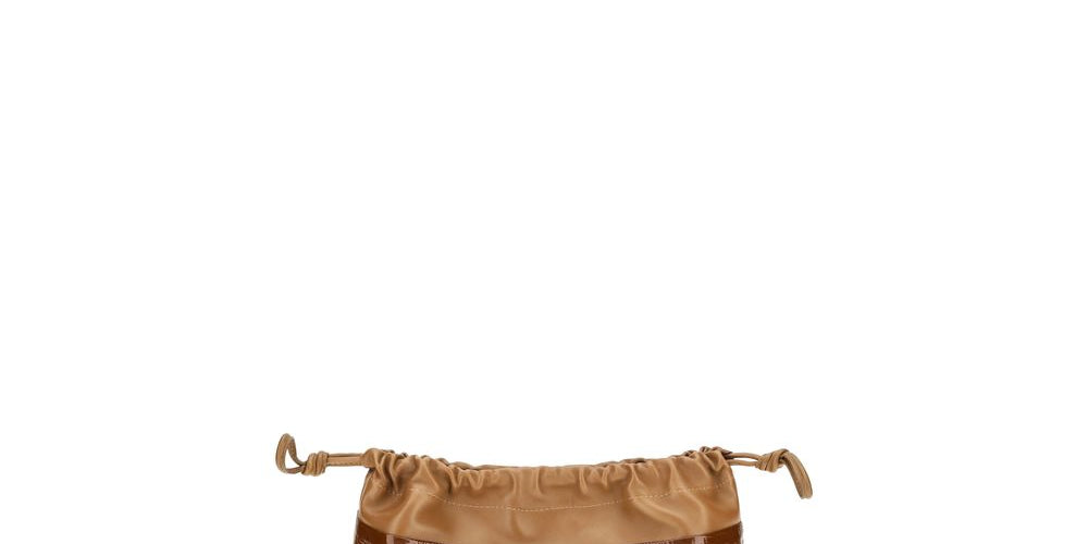 Pierre Hardy Bicolor Calf Leather Shoulder Bag