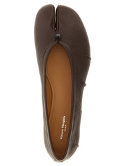 Maison Margiela Brown Lamb Leather Ballet Flats