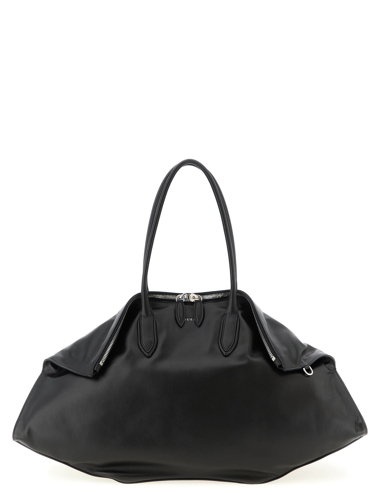 Alexander McQueen Black Calfskin Shoulder Bag
