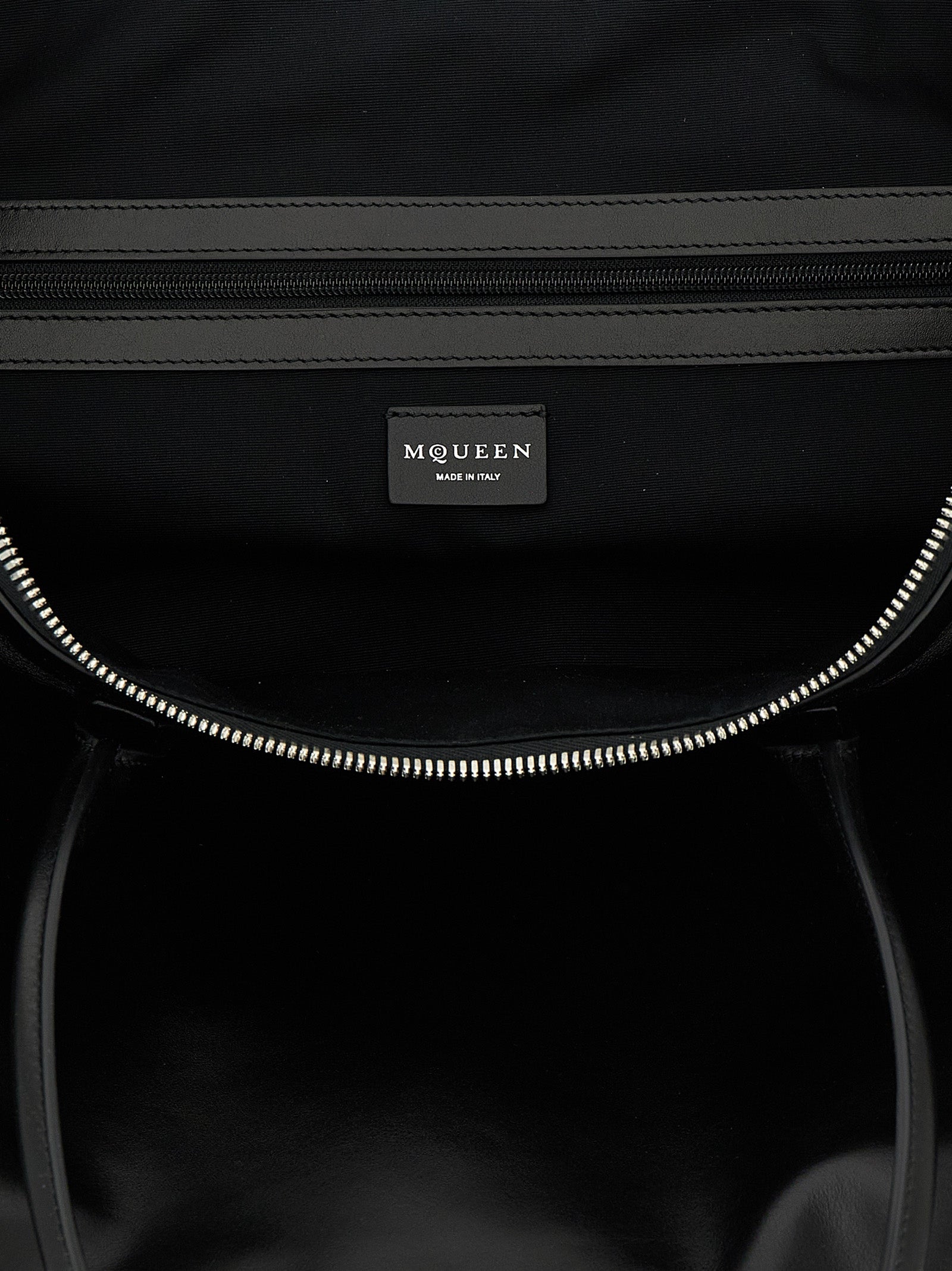 Alexander McQueen Black Calfskin Shoulder Bag
