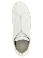 Maison Margiela White Calfskin Low Top Sneakers