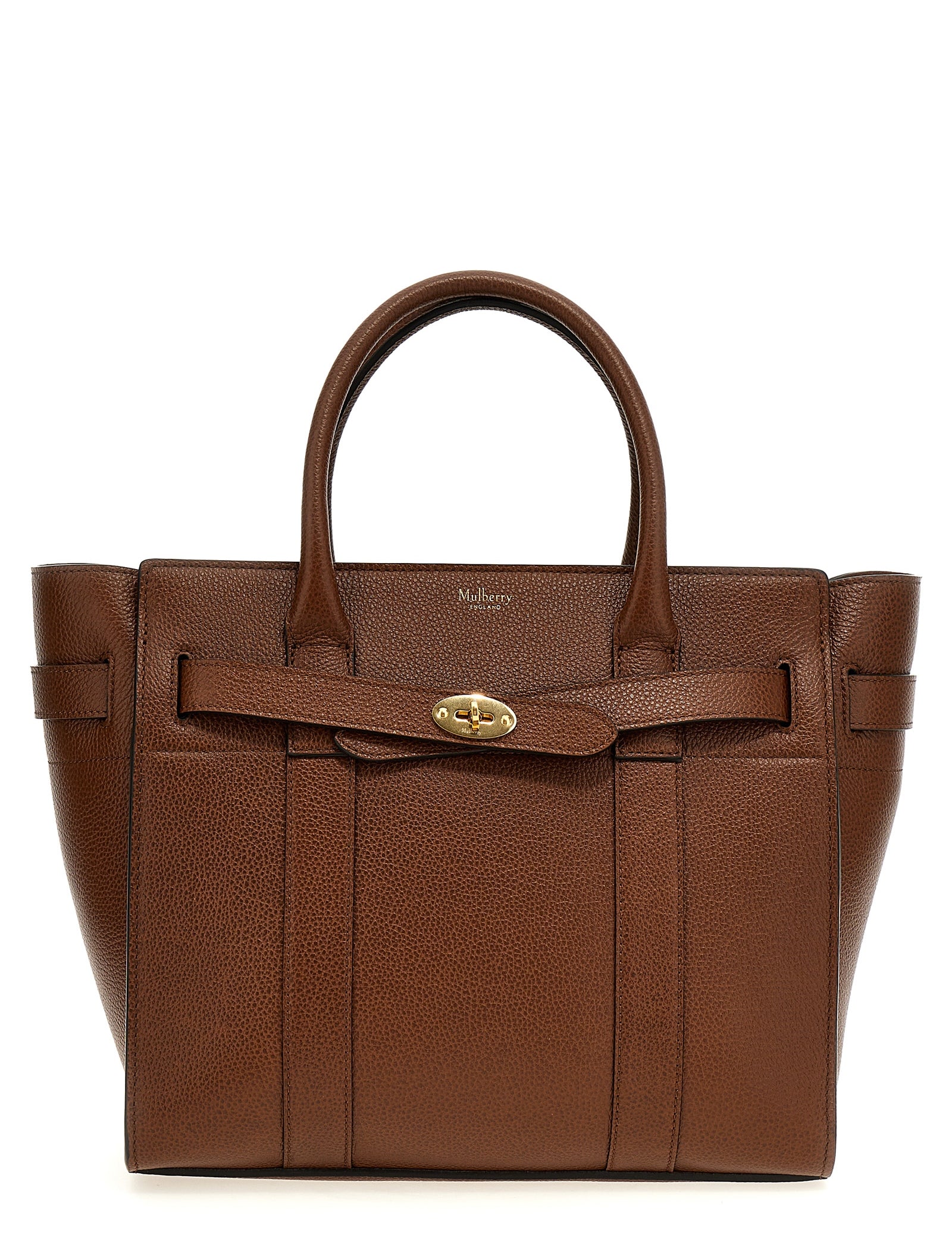 Mulberry Brown Leather Tote Bag
