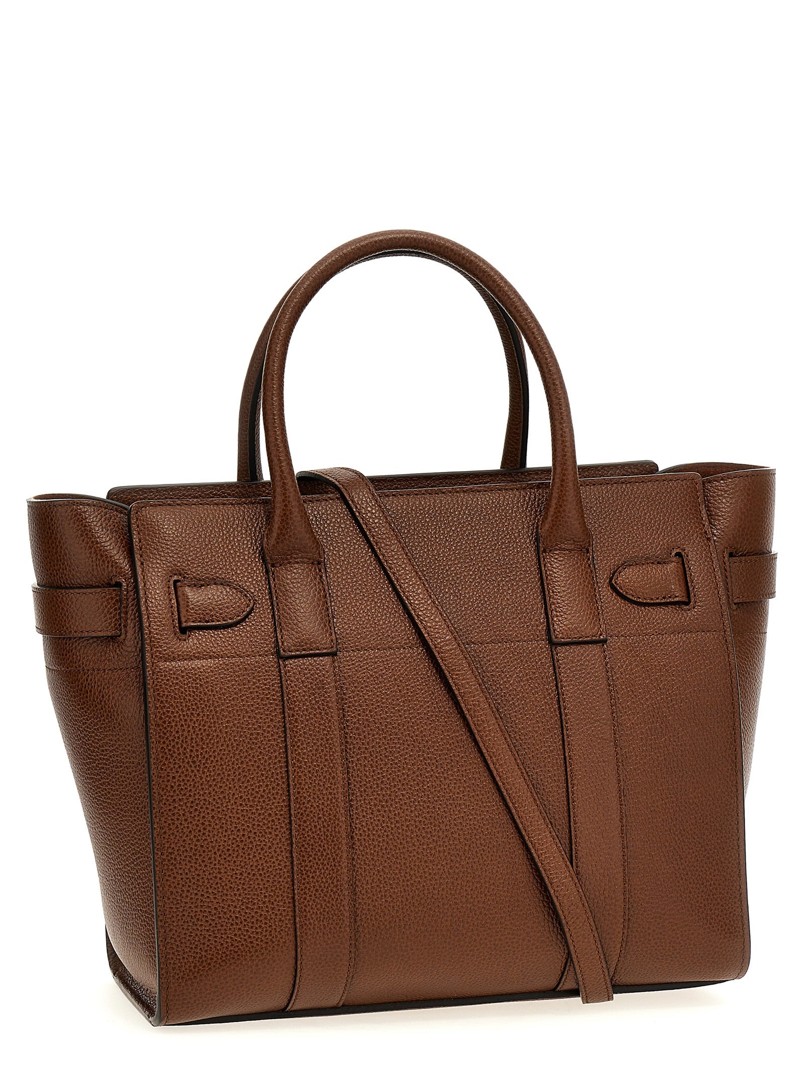 Mulberry Brown Leather Tote Bag
