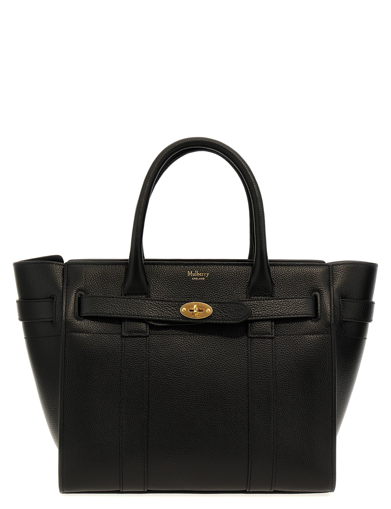Mulberry Black Calfskin Tote Bag