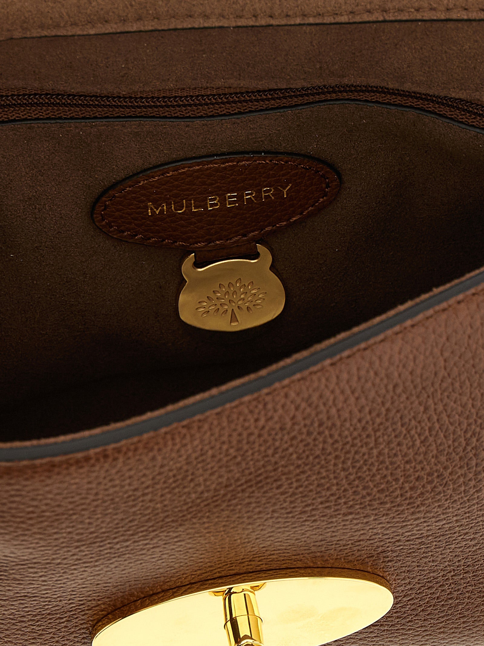 Mulberry Brown Leather Shoulder Bag