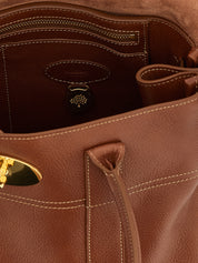 Mulberry Brown Calfskin Shoulder Bag