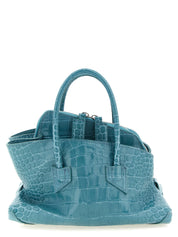 The Attico Light Blue Calf Leather Handbag