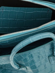 The Attico Light Blue Calf Leather Handbag