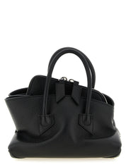 The Attico Black Leather Handbag