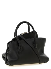 The Attico Black Leather Handbag
