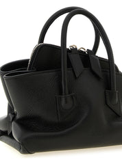 The Attico Black Leather Handbag