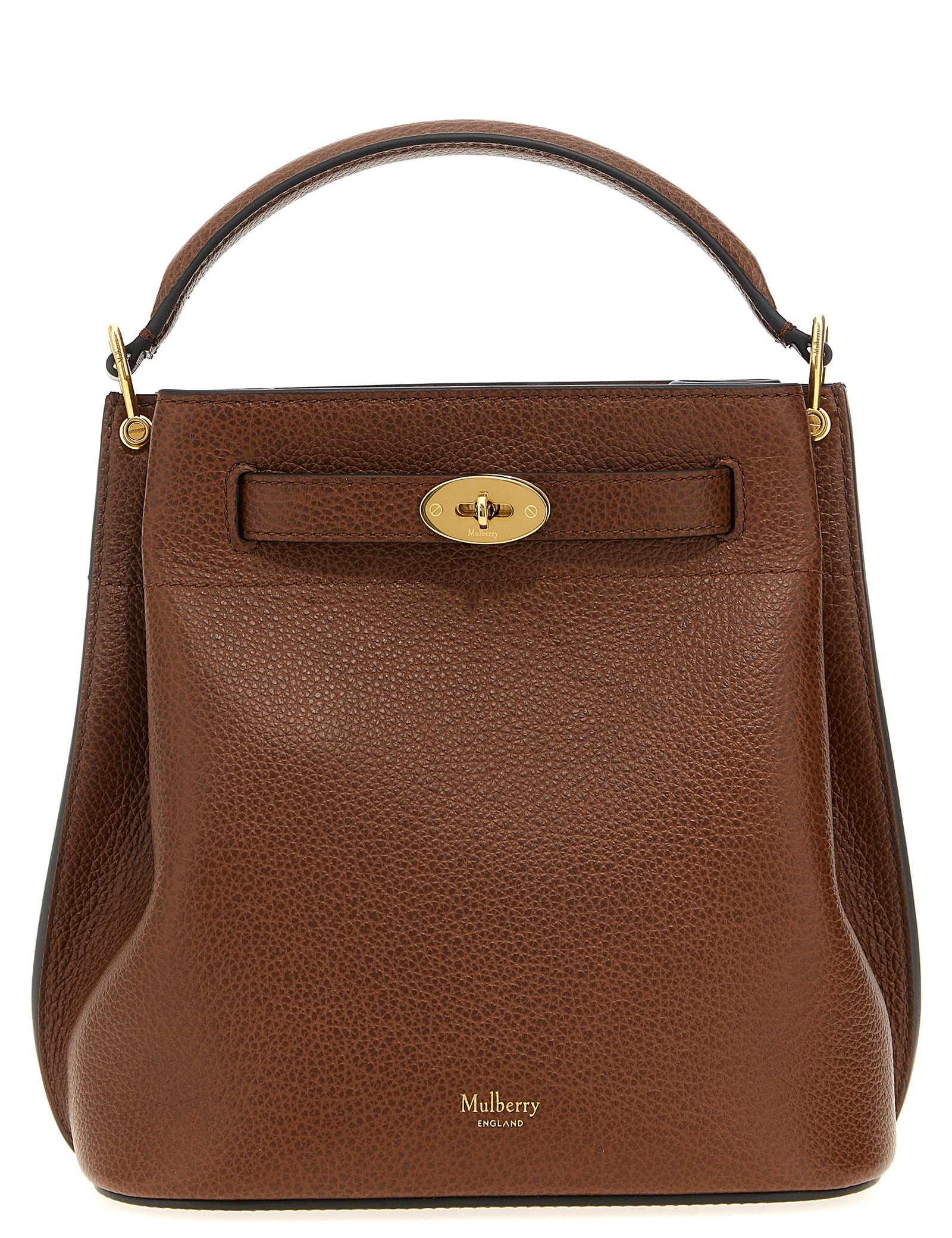 Mulberry Brown Calfskin Crossbody Bag
