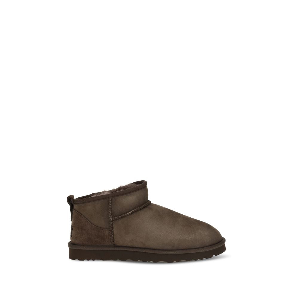 UGG Brown Suede Ankle Boots
