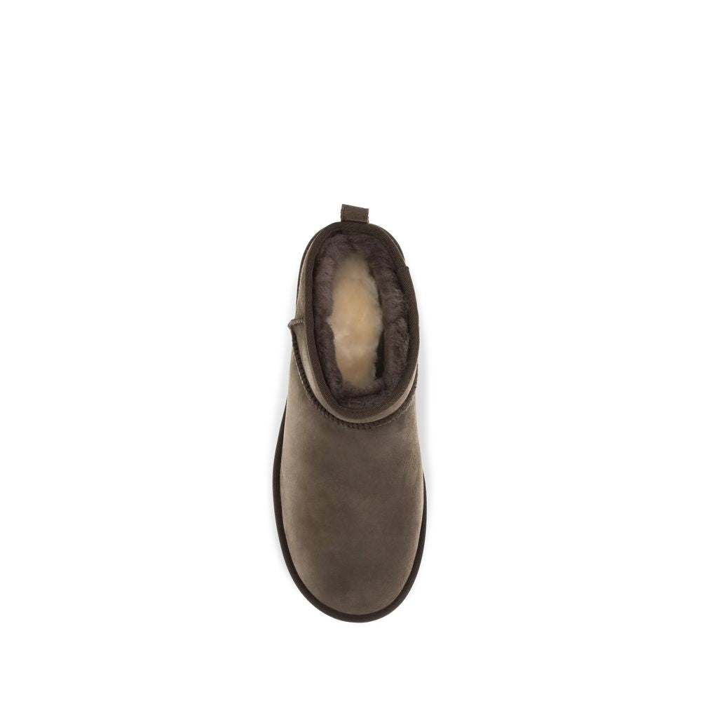 UGG Brown Suede Ankle Boots