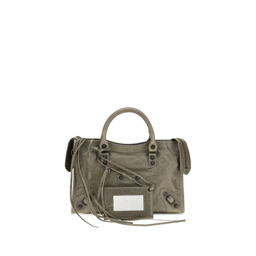 Balenciaga Bicolor Lambskin Handbag