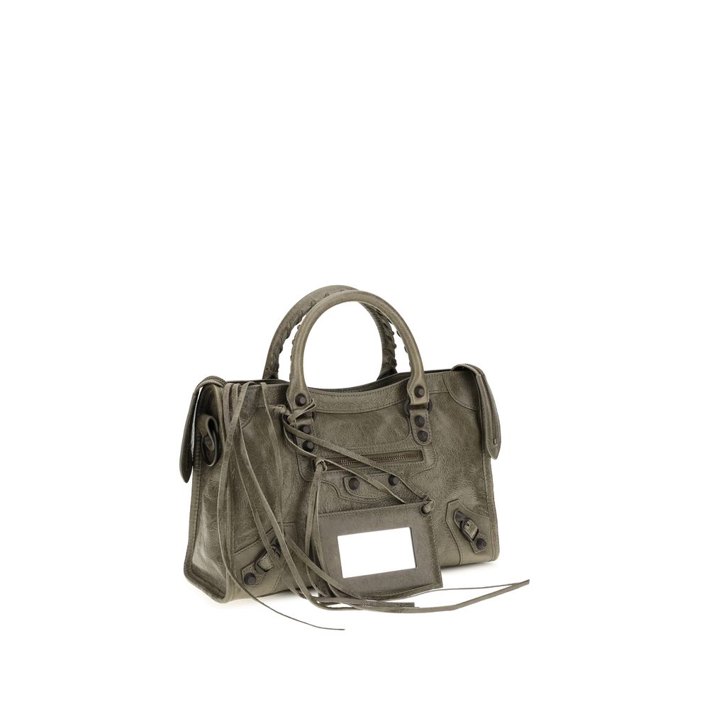 Balenciaga Bicolor Lambskin Handbag