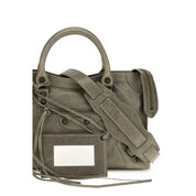 Balenciaga Bicolor Lambskin Handbag