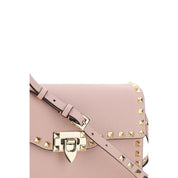 Valentino Garavani Pink Calf Leather Shoulder Bags