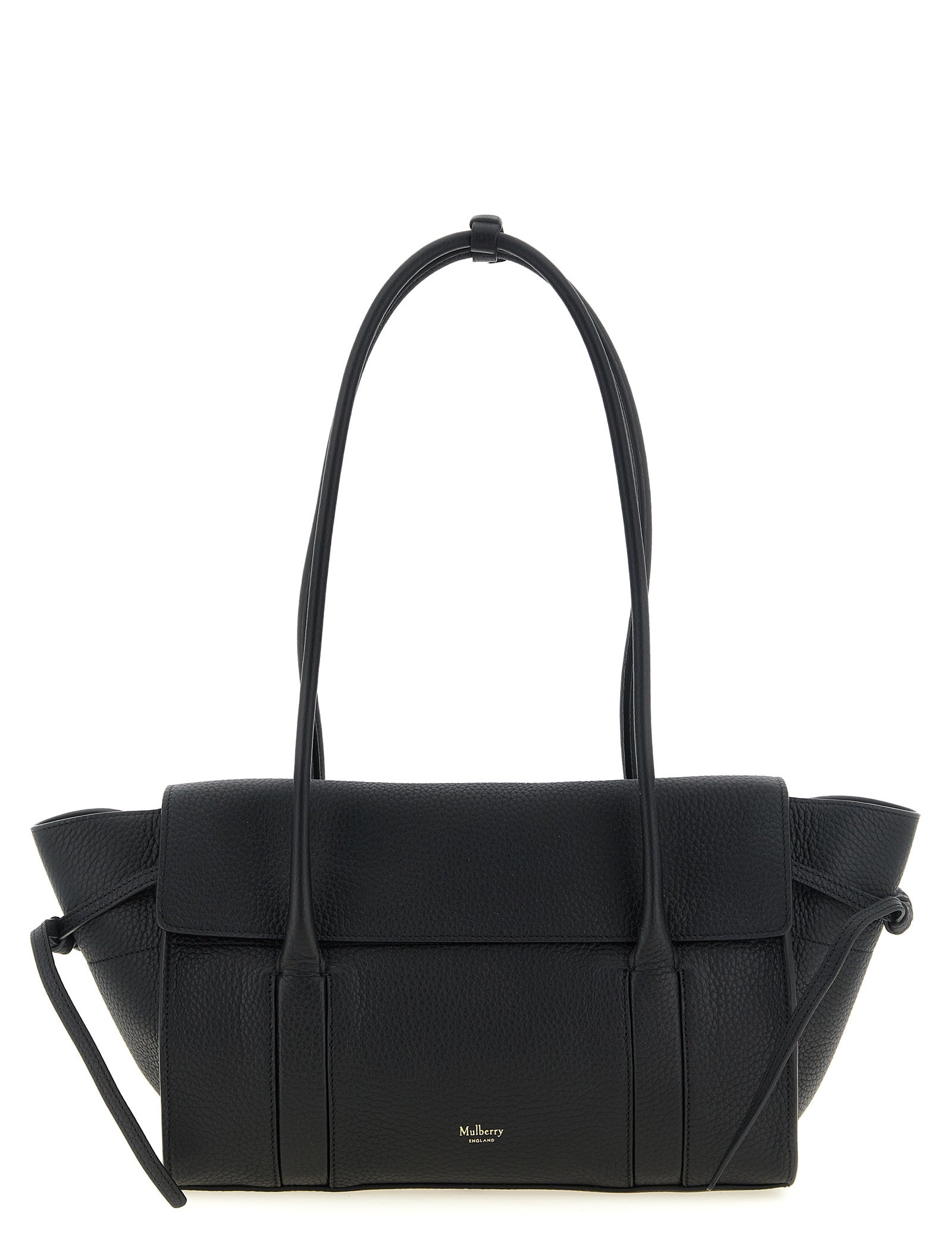 Mulberry Black Calfskin Shoulder Bag