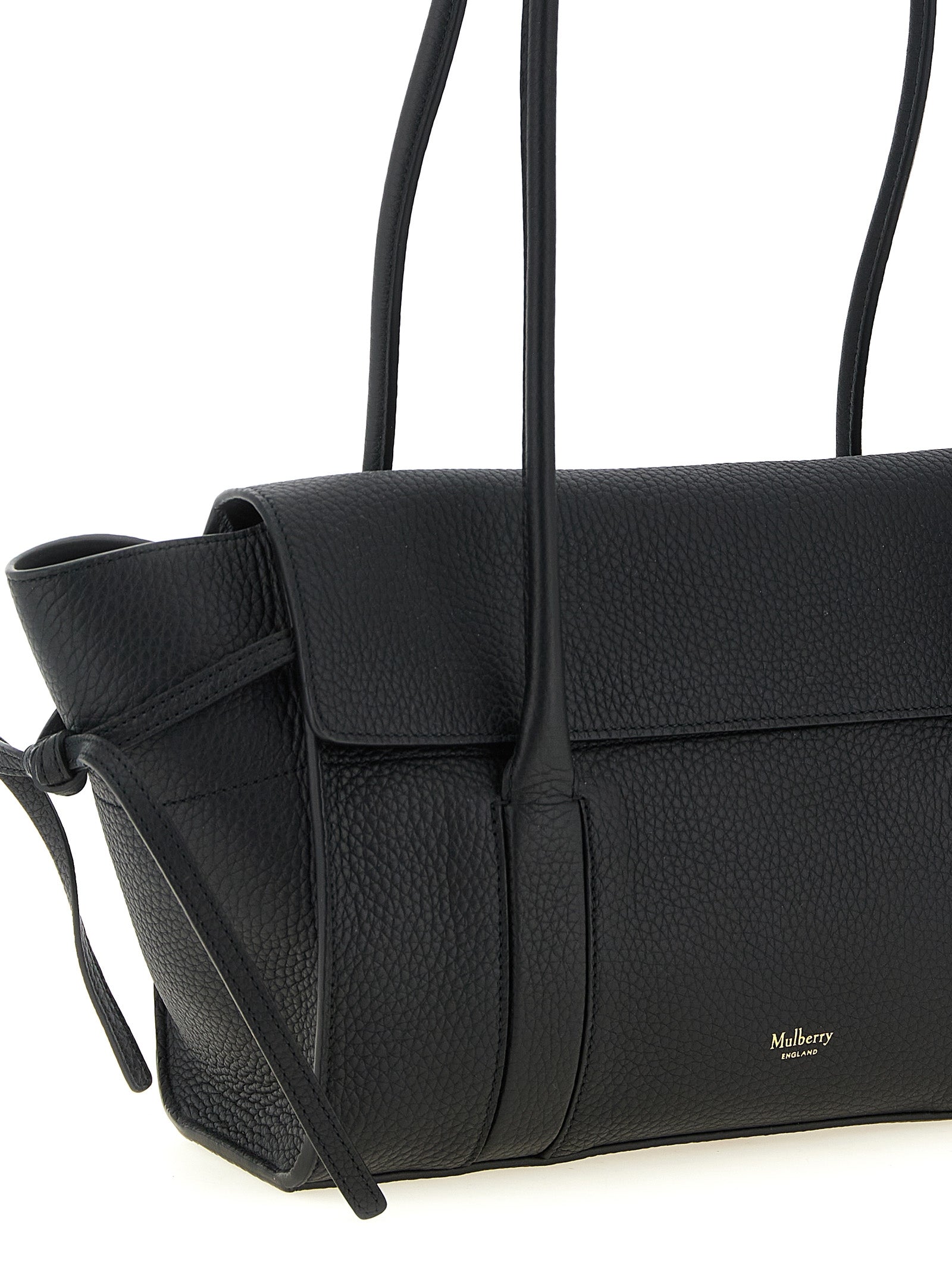 Mulberry Black Calfskin Shoulder Bag