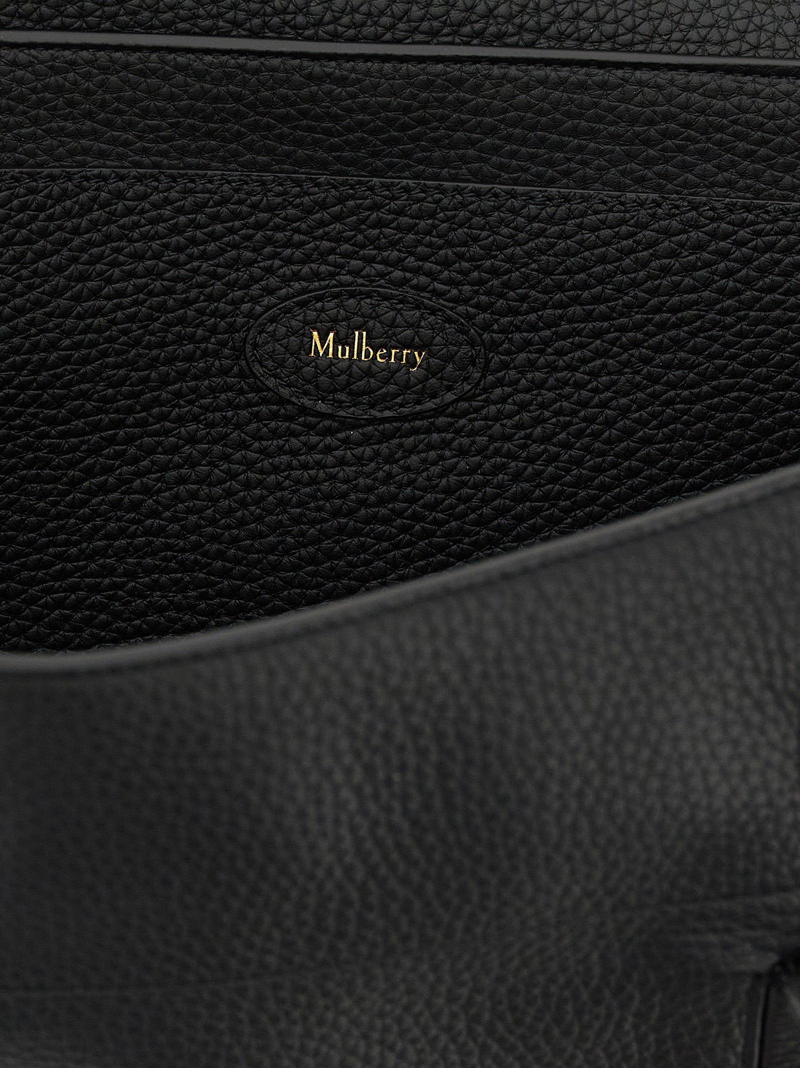 Mulberry Black Calfskin Shoulder Bag