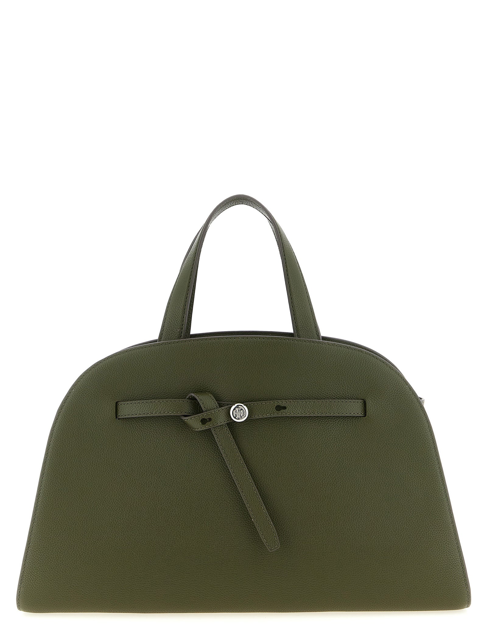 Tory Burch Green Cow Leather Handbag
