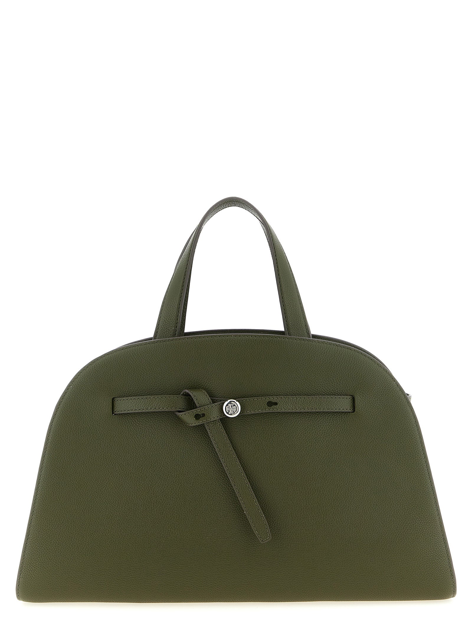 Tory Burch Green Cow Leather Handbag