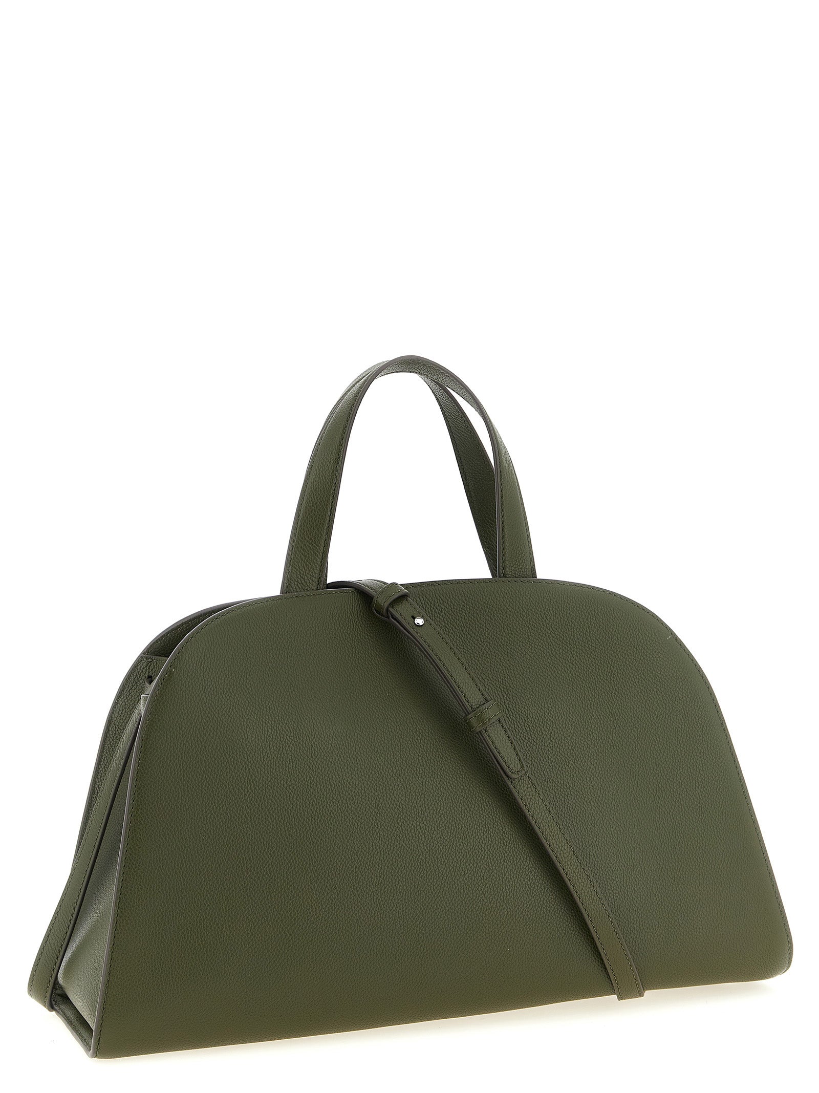 Tory Burch Green Cow Leather Handbag