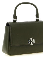 Tory Burch Green Leather Mini Handbag