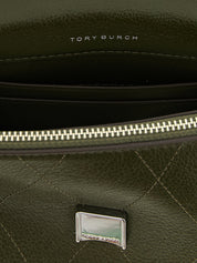 Tory Burch Green Leather Mini Handbag
