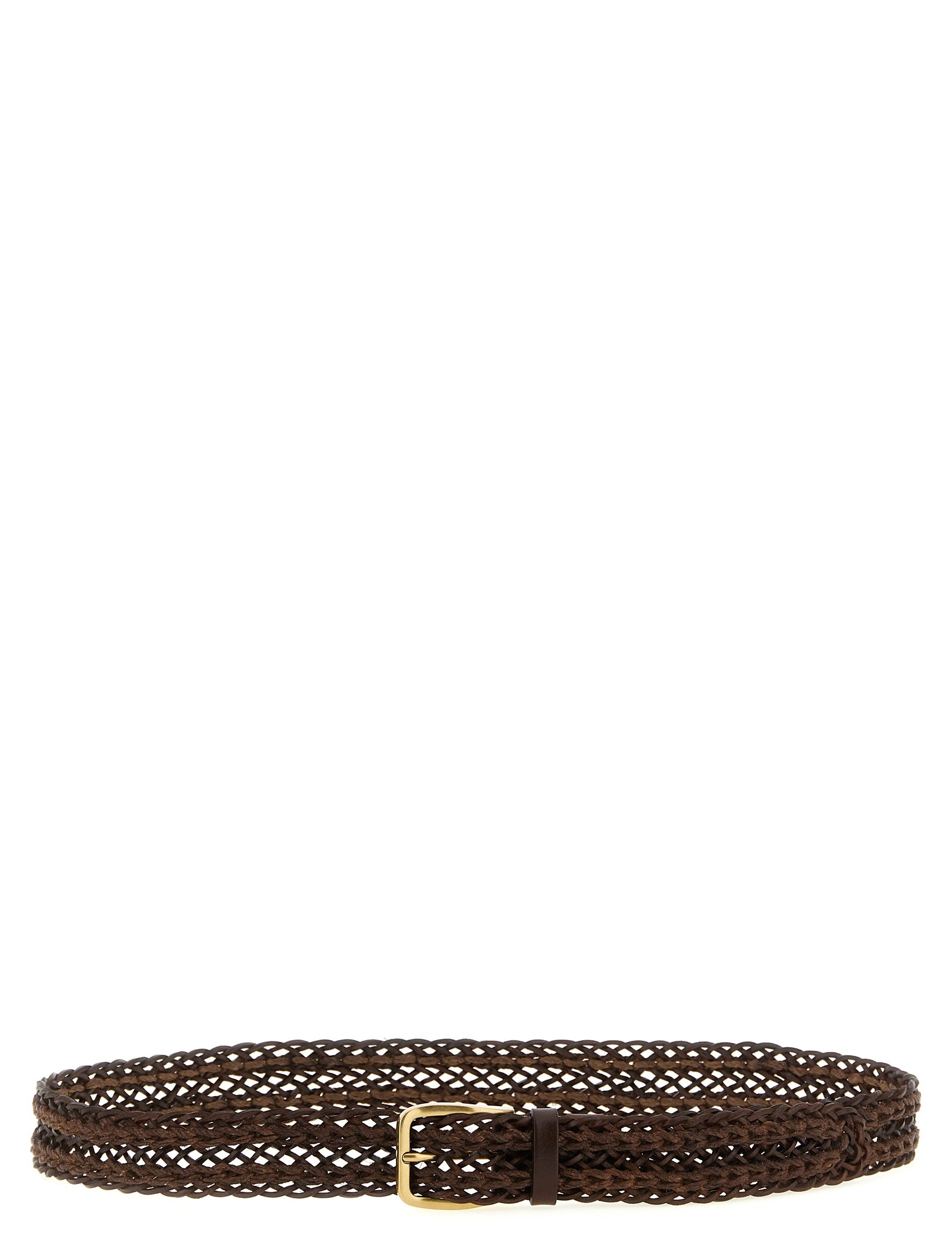 Brunello Cucinelli Brown Calfskin Belt