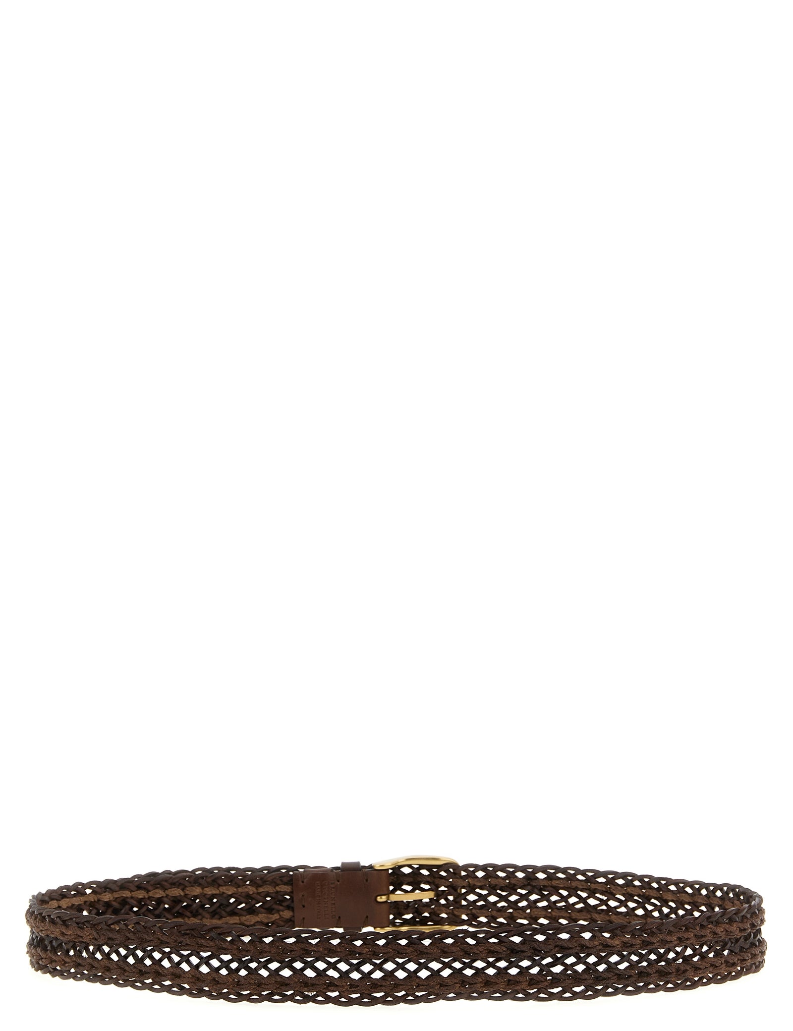Brunello Cucinelli Brown Calfskin Belt