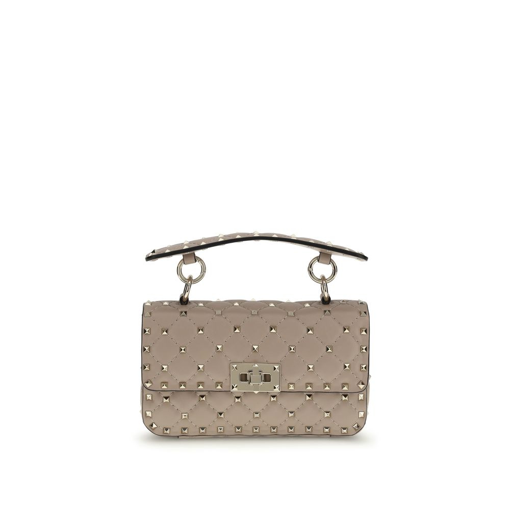 Valentino Garavani Pink Calf Leather Shoulder Bag
