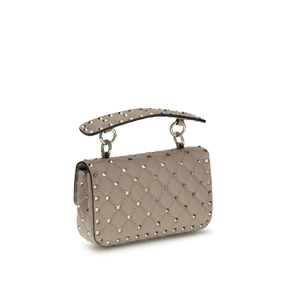 Valentino Garavani Pink Calf Leather Shoulder Bag